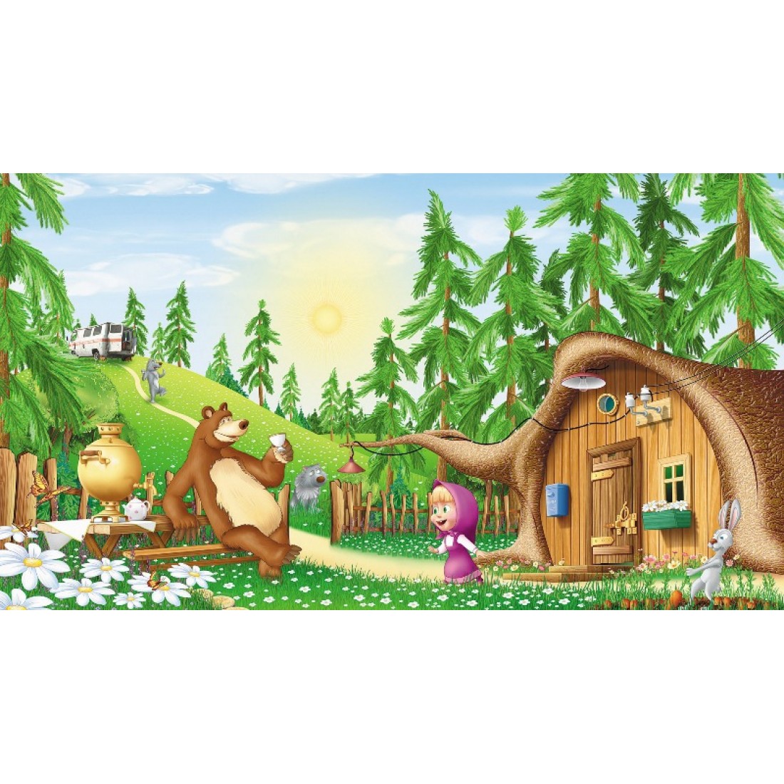 Домик в лесу для детей
