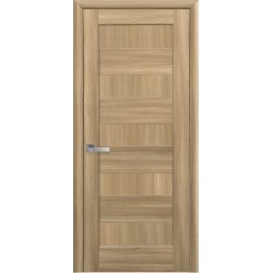 Дверь Пиана (Ностра) ПВХ DeLuxe Глухое Золотой дуб