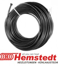 Нагревательный кабель одножильный Hemstedt BR-IM-Z в стяжку