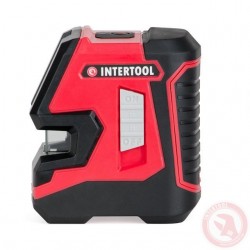 Уровень лазерный 180 градусов 2 лазерные головки Intertool MT-3051