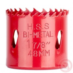 Сверло корончатое биметаллическое 48 мм Intertool SD-5648 Сверло корончатое биметаллическое 48 мм Intertool SD-5648