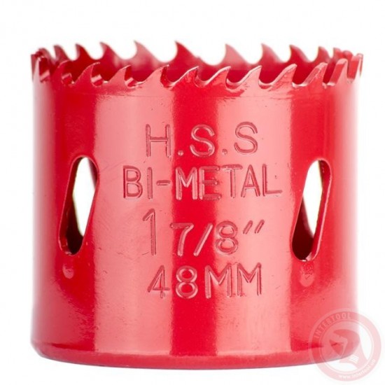Сверло корончатое биметаллическое 48 мм Intertool SD-5648