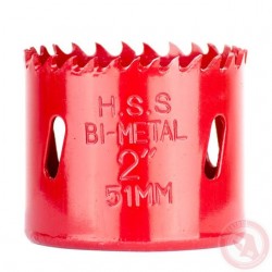 Сверло корончатое биметаллическое 51 мм Intertool SD-5651 Сверло корончатое биметаллическое 51 мм Intertool SD-5651