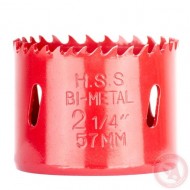 Сверло корончатое биметаллическое 57 мм Intertool SD-5657