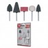 Набор шлифовальных камней для гравера Intertool BT-0015 5 шт