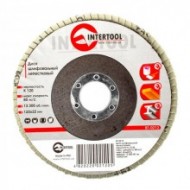 Диск шлифовальный лепестковый 125*22мм Intertool K120 BT-0212