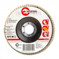Диск шлифовальный лепестковый 125*22мм Intertool K150 BT-0215