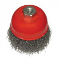 Щетка чашечная 65мм,для УШМ М14 (витая проволока) Intertool BT-1065