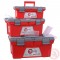 Комплект ящиков для инструмента 3шт (ВХ-0413 13/ВХ-0416 16/ВХ-0418 18) Intertool BX-0403