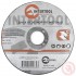 Круг отрезной по металлу 125 1.0х22.2мм Intertool CT-4006