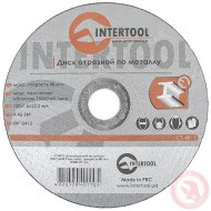 Круг отрезной по металлу 150 1.6х22.2 мм Intertool CT-4011
