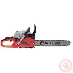 Цепная пила бензо 2.2кВт 52см 3 шина 45см 3200 об в мин Intertool DT-2208 Цепная пила бензо 2.2кВт 52см 3 шина 45см 3200 об в мин Intertool DT-2208