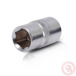 Головка торцевая шестигранная 1/2 15х38мм хром-ванадий Intertool ET-0015 Головка торцевая шестигранная 1/2 15х38мм хром-ванадий Intertool ET-0015