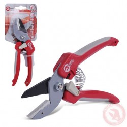 Секатор с наковаленкой Intertool FT-1009 ручка комбинированная пластик лезвие сталь SK5