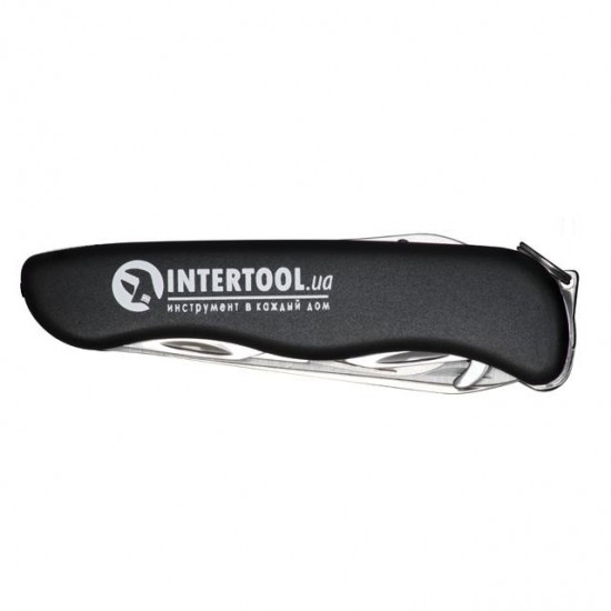 Складной нож швейцарский многофукциональный 8-в-1 Intertool HT-0591