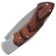 Нож складной 181мм ручка с деревянными вставками Intertool HT-0594