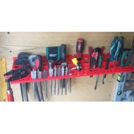 Полка пластиковая с отверстиями под инструмент 610х150х45 мм Intertool BX-0001