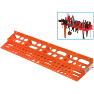 Полка пластиковая с отверстиями под инструмент 610х150х45 мм Intertool BX-0001