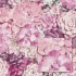 Виниловые обои на флизелиновой основе Vinil Lanita Мая декор розово-сиреневый 1.06х10.05 м ЭШТ3-1201