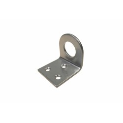 Петля для навесного замка Проушина гнутая 20*20*20