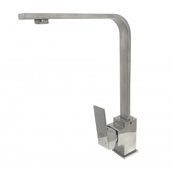 Смеситель для кухни нержавейка Globus Lux SHK-203S-M