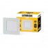 LED-панель встраиваемая квадратная LEBRON 6W 13-15-17 12-10-34