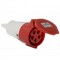 Гнездо переносное ГП ECO-215 16А/5 3P+PE 04-07-27