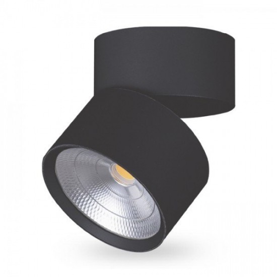 Накладной светильник светодиодный Feron AL541 20W круглый черный 6320