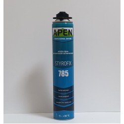Пена-клей для теплоизоляции под пистолет Apen Styrofix 785 (750 мл)