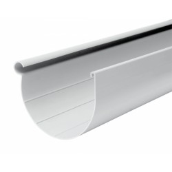 Желоб водосточный L 3 м RAINWAY d 90 белый Желоб водосточный L 3 м RAINWAY d 90 белый