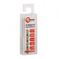 Сверло по металлу 3 мм HSS 5% Cobalt Intertool SD-5430