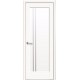 Дверь Делла (Ностра) Premium со стеклом сатин Белый матовый