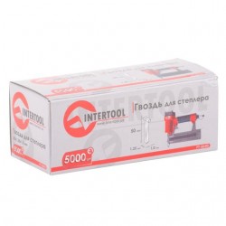 Гвозди для пневматического степлера 50мм 1.0х1.25мм Intertool PT-8650