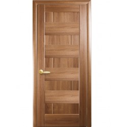 Дверь Пиана (Ностра) ПВХ DeLuxe Глухое Золотая ольха