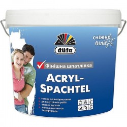 Шпатлевка Dufa Acryl Spachtel 1.5 кг Шпатлевка Dufa Acryl Spachtel 1.5 кг