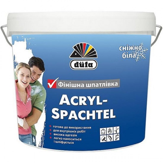 Шпатлевка Dufa Acryl Spachtel 1.5 кг