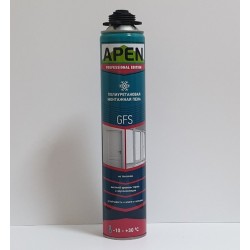 Пена монтажная под пистолет Apen GFS Winter ЗИМА 750 мл