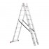 Лестница алюминиевая 3-х секционная 9 ступеней 5.93м Intertool LT-0309