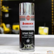 Краска аэрозольная акриловая ASMACO серебро 400 мл