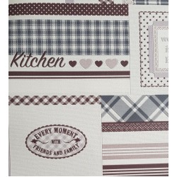 Виниловые обои на бумажной основе моющиеся Vinil Decoration 0.53х10.05 м 339220