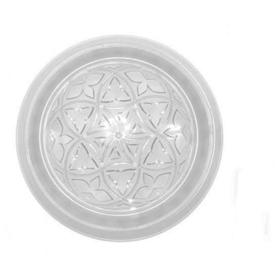 Светильник настенно-потолочный пластик белый Ecostrum Е27 40W 235х80мм IP20 01-71-02 36-12-42