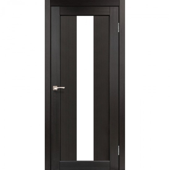 Дверь Porto PR-10 со стеклом сатин Венге