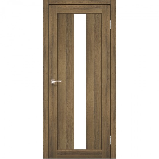 Дверь Porto PR-10 со стеклом бронза Дуб браш