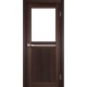 Дверь Milano ML-04 со стеклом бронза Орех