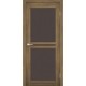 Дверь Milano ML-05 со стеклом бронза Дуб тобакко