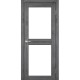 Дверь Milano ML-07 со стеклом сатин Дуб марсала