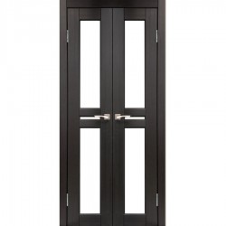 Дверь Milano ML-08 со стеклом сатин Венге