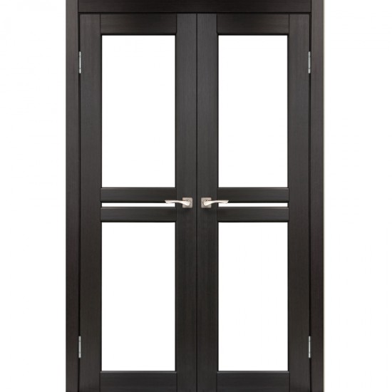 Дверь Milano ML-09 со стеклом бронза Венге