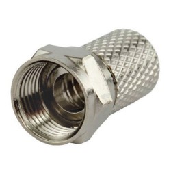 Разъем для кабеля F RG-6 оцинкованный 53-51-05