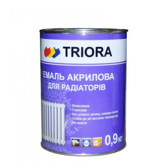 Эмаль для  радиаторов TRIORA (Триора) 0,75 кг